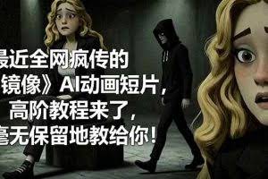 （16427期）最近全网疯传的《镜像》AI动画短片，高阶教程来了，毫无保留地教给你！
